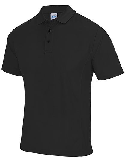 SuperCool Performance Polo – Just Cool in Jet Black