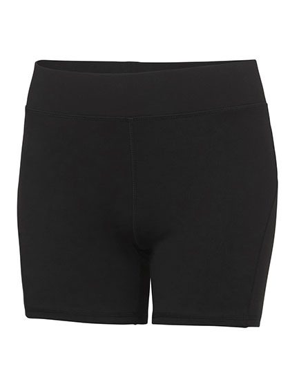 Women´s Cool Training Shorts – Just Cool in Jet Black