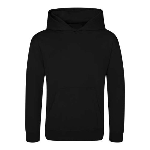 Kids Sports Polyester Hoodie – Just Hoods in Jet Black