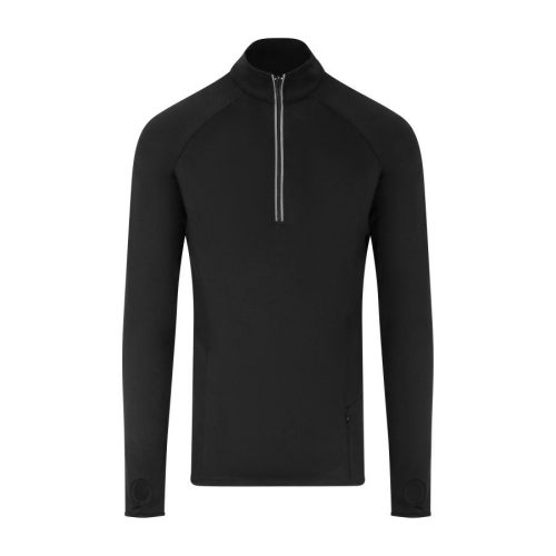 Cool-Flex 1/2 Zip Top – Just Cool in Jet Black