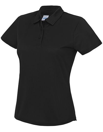 Women´s Cool Polo – Just Cool in Jet Black