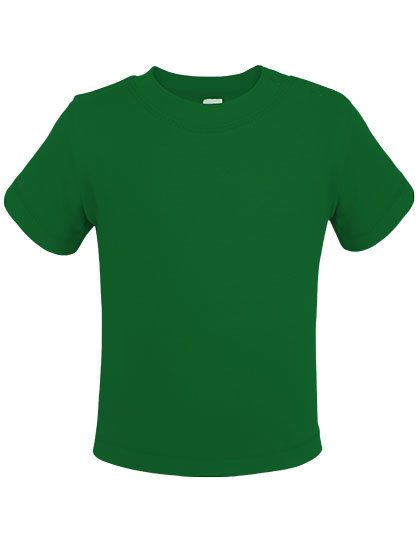 Organic Baby T-Shirt Short Sleeve Noah 01 – Link Kids Wear in Kelly Green