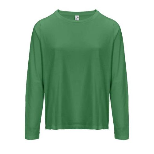 Sol's Monarch Women - Long Sleeve T-Shirt With Round Neck – SOL'S in Kelly Green
