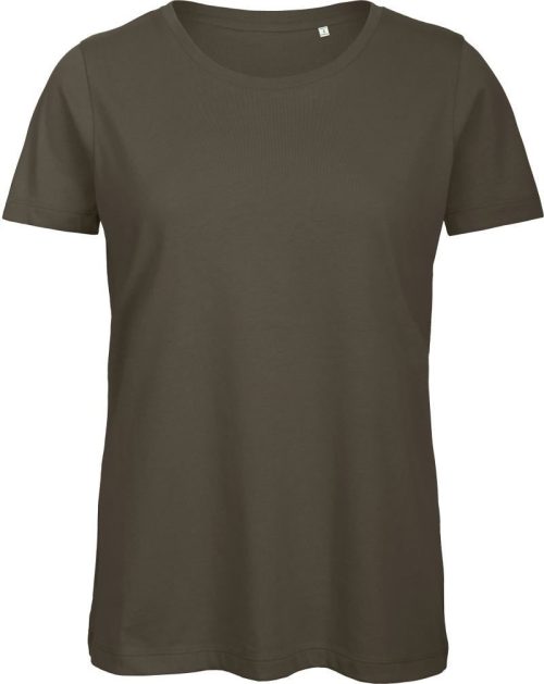 Damen Bio Medium Fit T-Shirt Inspire T /women_° – B&C in Khaki