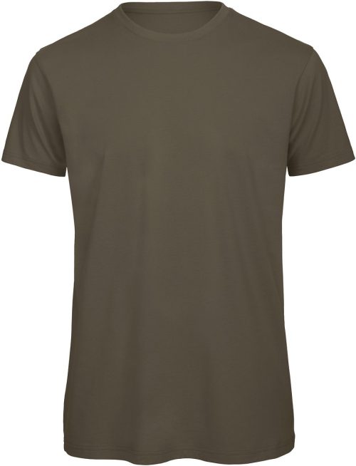 Organic Cotton Crew Neck T-shirt Inspire TM042 – B&C in Khaki