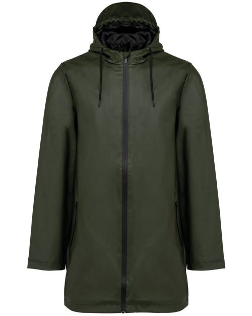 Unisex-Regenjacke PK600 – Kariban Premium in Khaki Green