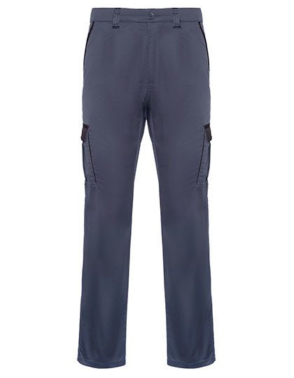 Trousers Trooper – Roly Workwear in Lead 23/Orange 31