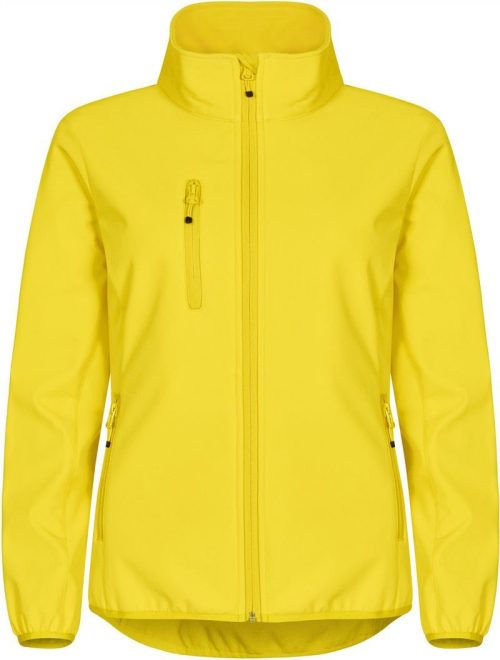 Damen 3-Lagen Softshell Jacke Classic Softshell Jkt W – Clique in Lemon
