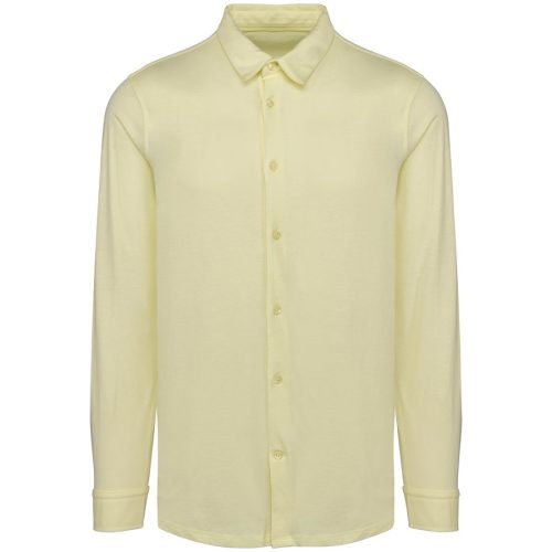 Herrenhemd aus Jersey NS510 – Native Spirit in Lemon Citrus