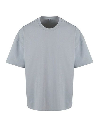 Heavy Oversized Tee – New Morning Studios in Light Asphalt