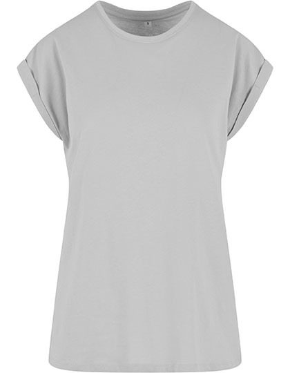 Damen T-Shirt NM 007 – New Morning Studios in Light Asphalt