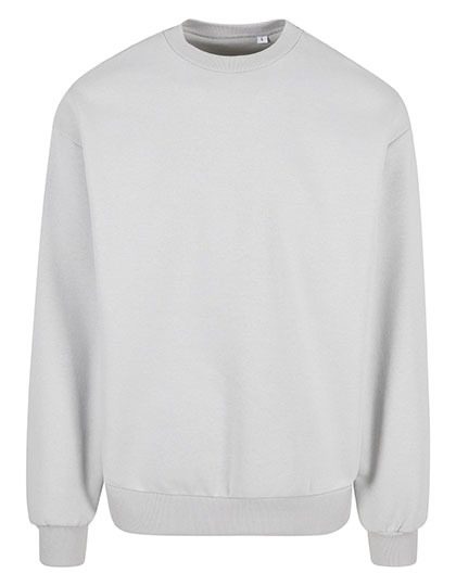 Oversized Crewneck – New Morning Studios in Light Asphalt