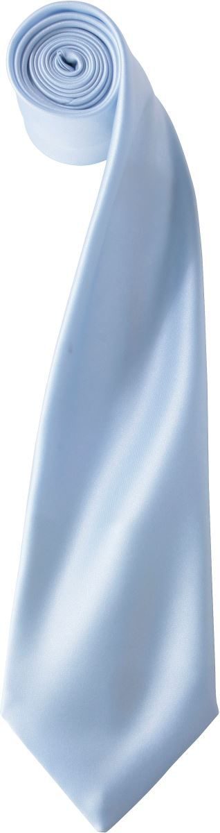 Satin Krawatte "Colours" PR 750 – Premier in Light Blue