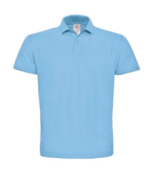 Id.001 Men's Polo Shirt PUI10 – B&C in Light Blue