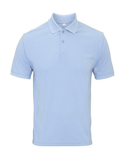 Men´s Coolchecker® Piqué Polo – Premier Workwear in Light Blue (Ca. Pantone 2708C)