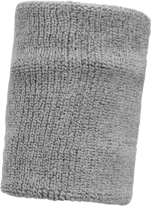Frottee Armschweißband extrabreit PA 049 – Kariban ProAct in Light Grey