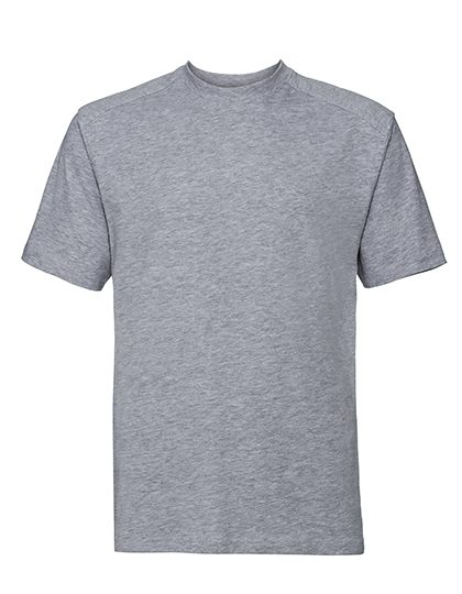 Heavy Duty Workwear T – Russell Athletic in Light Oxford (Heather)