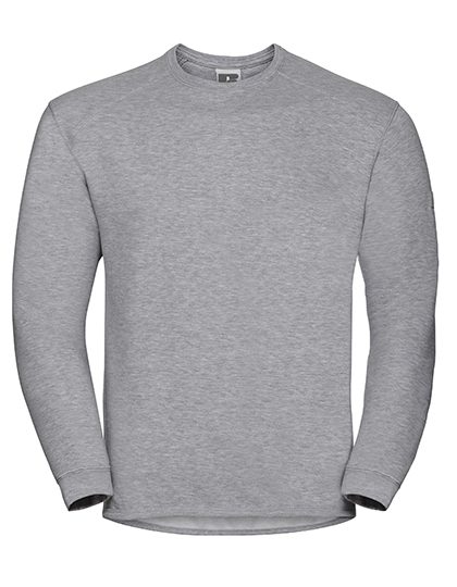 Heavy Duty Workwear Sweatshirt – Russell Athletic in Light Oxford (Heather)