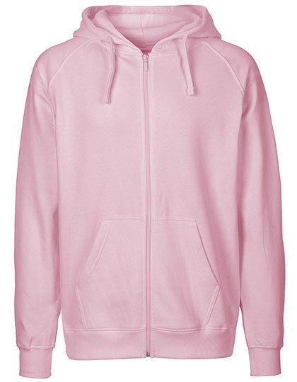 Herren Bio Kapuzen Sweatjacke O 63301 – Neutral in Light Pink