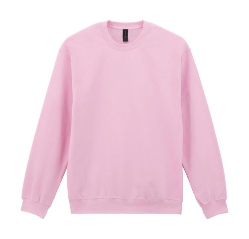 Softstyle® Midweight Fleece Adult Crewneck Sweatshirt – Gildan in Light Pink
