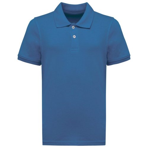 Piquépolohemd Bio180 Kind K2029 – Kariban in Light Royal Blue