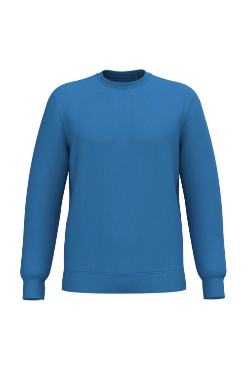 Recyceltes Unisex-Sweatshirt mit Rundhalsausschnitt K4040 – Kariban in Light Royal Blue