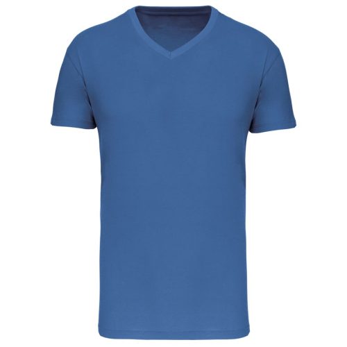 Herren-T-Shirt Bio 150 IC mit V-Ausschnitt K3028IC – Kariban in Light Royal Blue