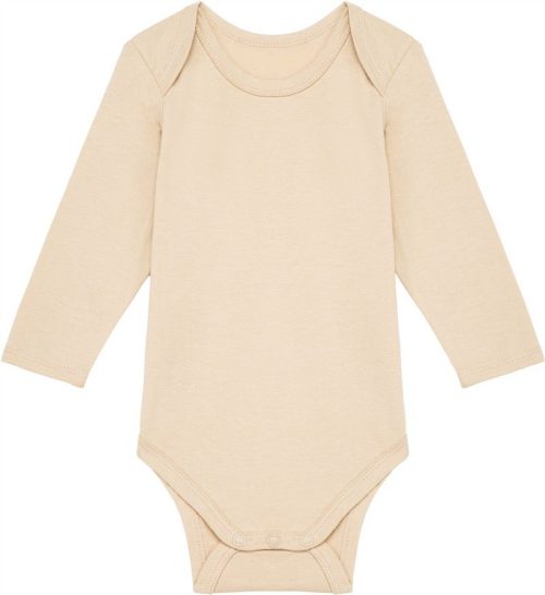 Baby Body langarm K 837 – Kariban in Light Sand