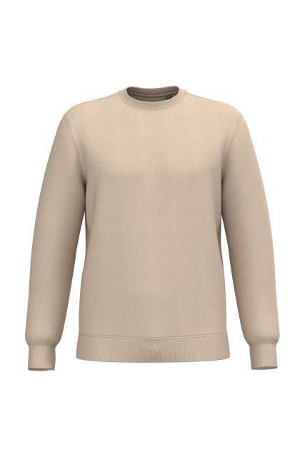 Unisex Crew Neck Sweatshirt – Kariban in Light Sand