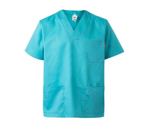 Short Sleeve Shirt 589 – Velilla in Light Turquoise
