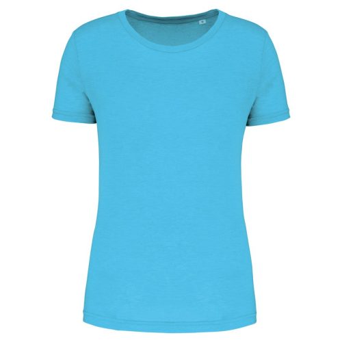 Damen-Triblend-Sportshirt mit Rundhalsausschnitt PA4021 – Proact in Light Turquoise