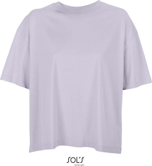 Damen Oversize T-Shirt Boxy Women – SOL'S in Lilac