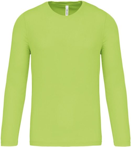 Sport Shirt langarm PA 443 – Kariban ProAct in Lime