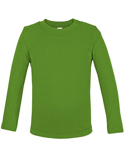 Bio Long Sleeve Baby T-Shirt – Link Kids Wear in Lime Green