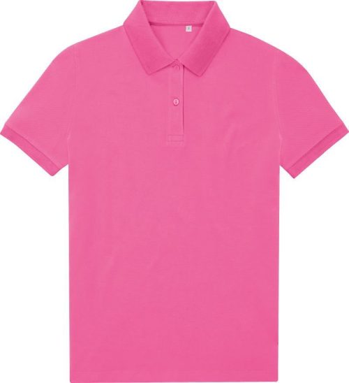 Damen Piqué Polo My Eco Polo 65/35 /women_° – B&C in Lotus Pink