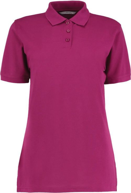 Damen Piqué Polo "Superwash" KK 703 – Kustom Kit in Magenta