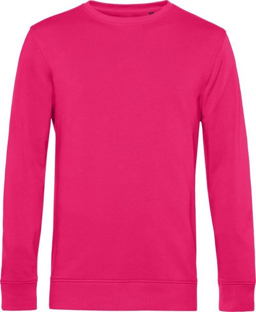 Herren Sweater Inspire Crew Neck_° – B&C in Magenta Pink