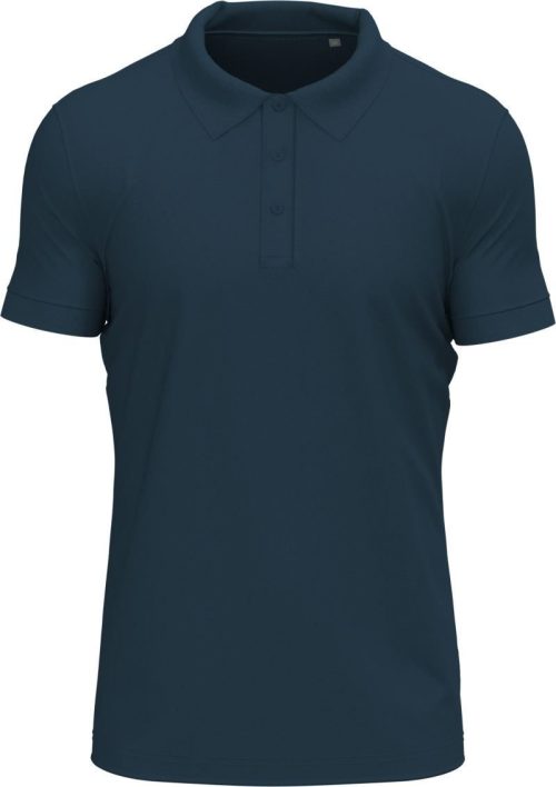 Schweres Herren Stretch Piqué Polo Stretch Polo – Stedman in Marina Blue