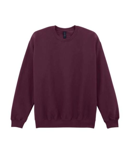 Softstyle™ Midweight Fleece Adult Crewneck – Gildan in Maroon
