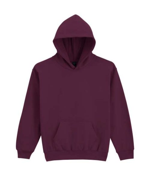 Softstyle™ Midweight Fleece Youth Hoodie – Gildan in Maroon