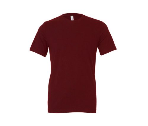 Unisex Jersey Short Sleeve Tee – Bella+Canvas in Maroon