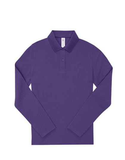 My Polo 180 Long Sleeve /Women – B&C BE INSPIRED in Meta Lilac