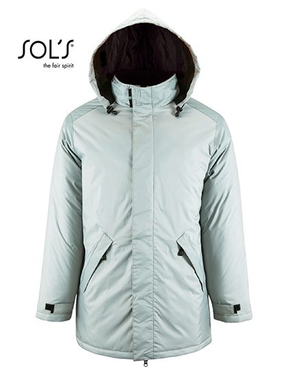 Unisex Jacket With Padded Lining Robyn – SOL´S in Metal Grey