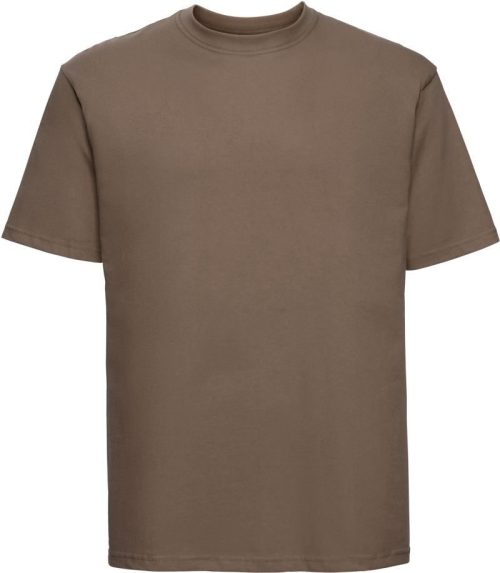 Schweres T-Shirt "Authentic" 180M – Russell Athletic in Mocha