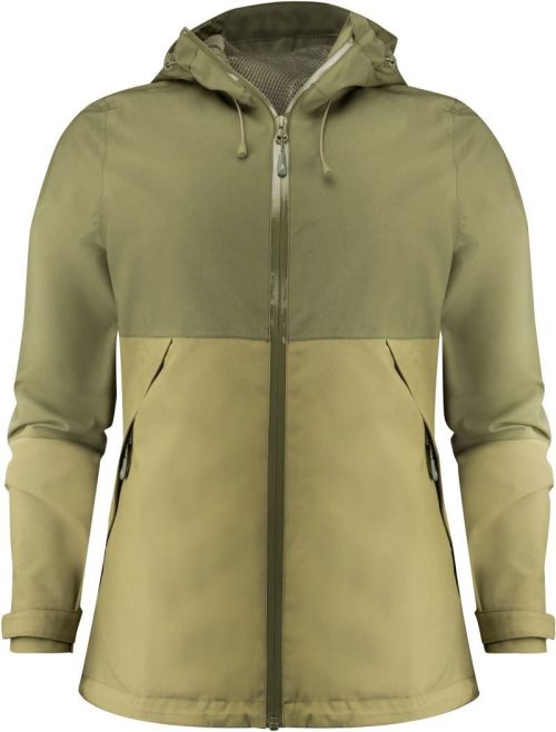 Damen Regenjacke "Two-Tone" Northville Jacket Women – James Harvest in Moss Green