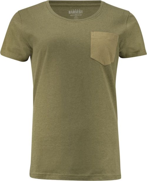 Damen T-Shirt "Two-Tone" Walcott T-Shirt Women – James Harvest in Moss Green