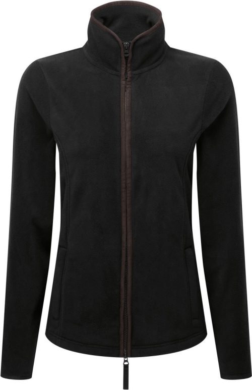 Women's 'artisan' Fleece Jacket – Premier in Moss Green/Brown