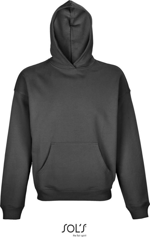 Unisex Kapuzen Sweater Connor – SOL'S in Mouse Grey