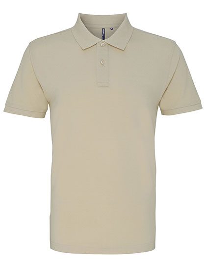 Men´s Relaxed Fit Polo – Asquith & Fox in Natural