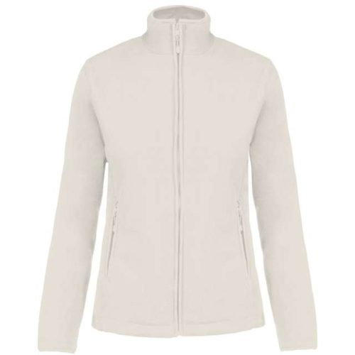 Maureen - Ladies' Full Zip Microfleece Jacket – Kariban in Natural